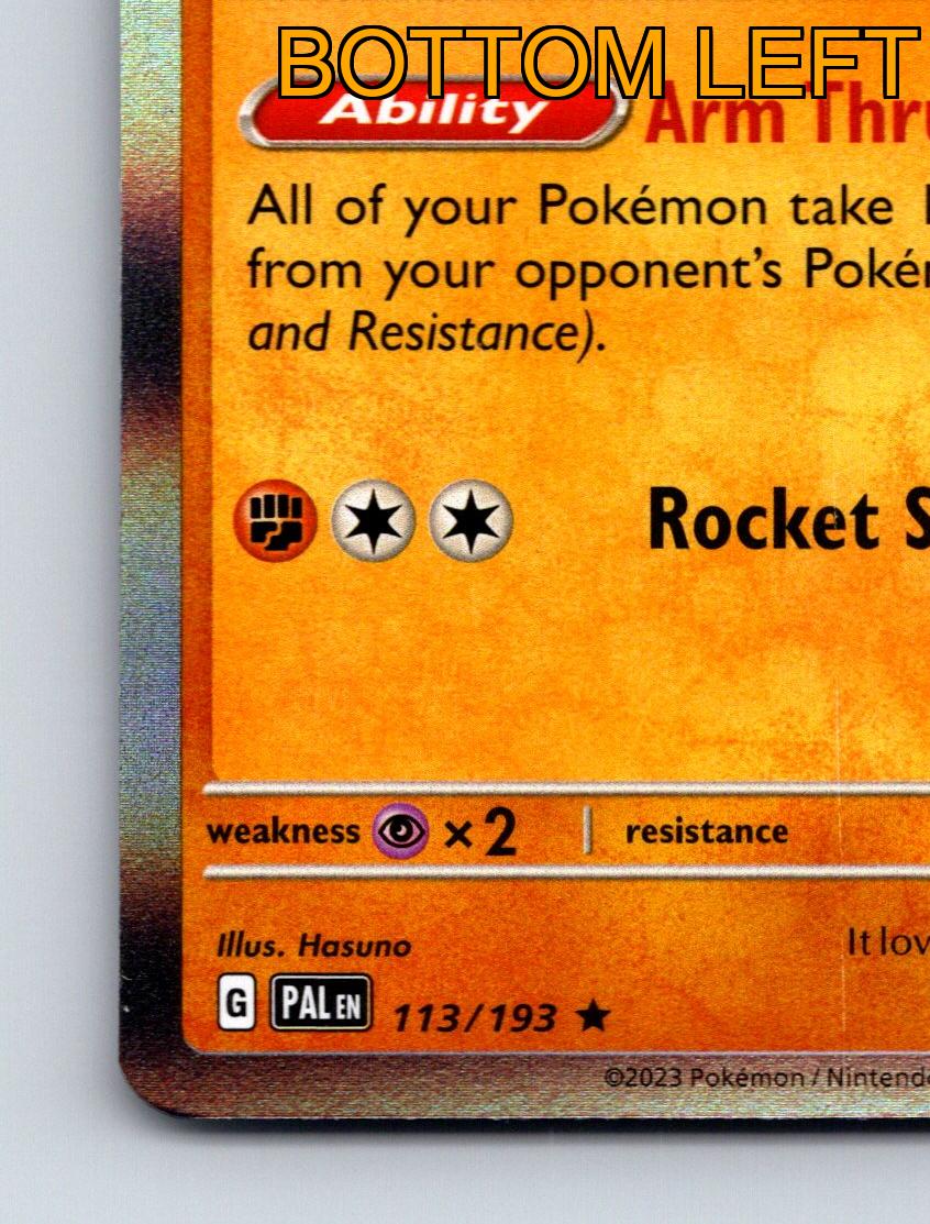 Stage 1 Hariyama HP 140 Rocket Slap Rarity Orange Pokémon Card | eBay