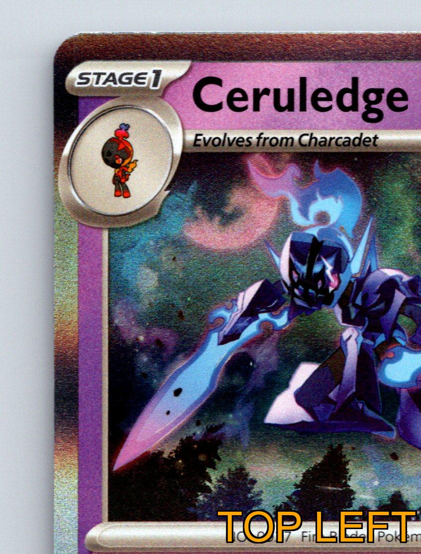 Stage 1 Ceruledge HP 140 Life Sucker Attack Holo Psychic Pokémon
