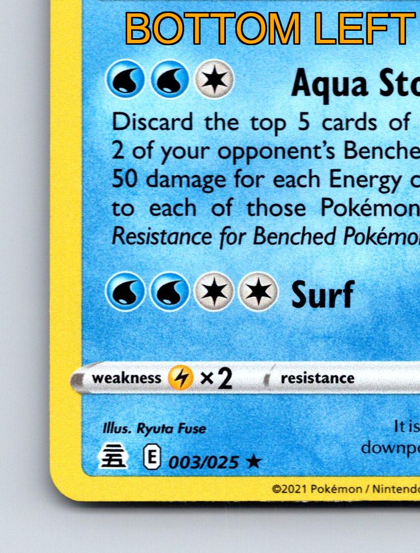 Basic Kyogre HP 130 Aqua Storm Surf Attack Rarity Blue Colorful Pokémon - Picture 5 of 10