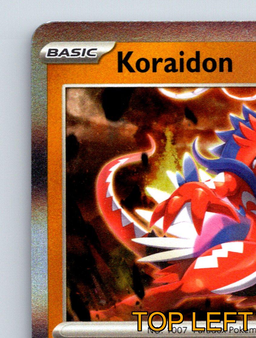 コライドン ホロカード HP130 Basic Koraidon HP 130 Claw Slash Attack Rare Orange Pokémon