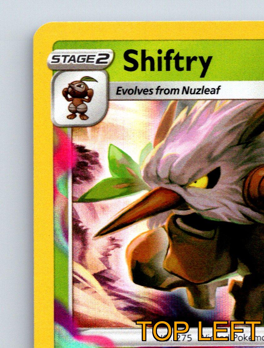 Stage 2 Shiftry HP 160 Fan Tornado Attack Green Wicked Pokémon Card