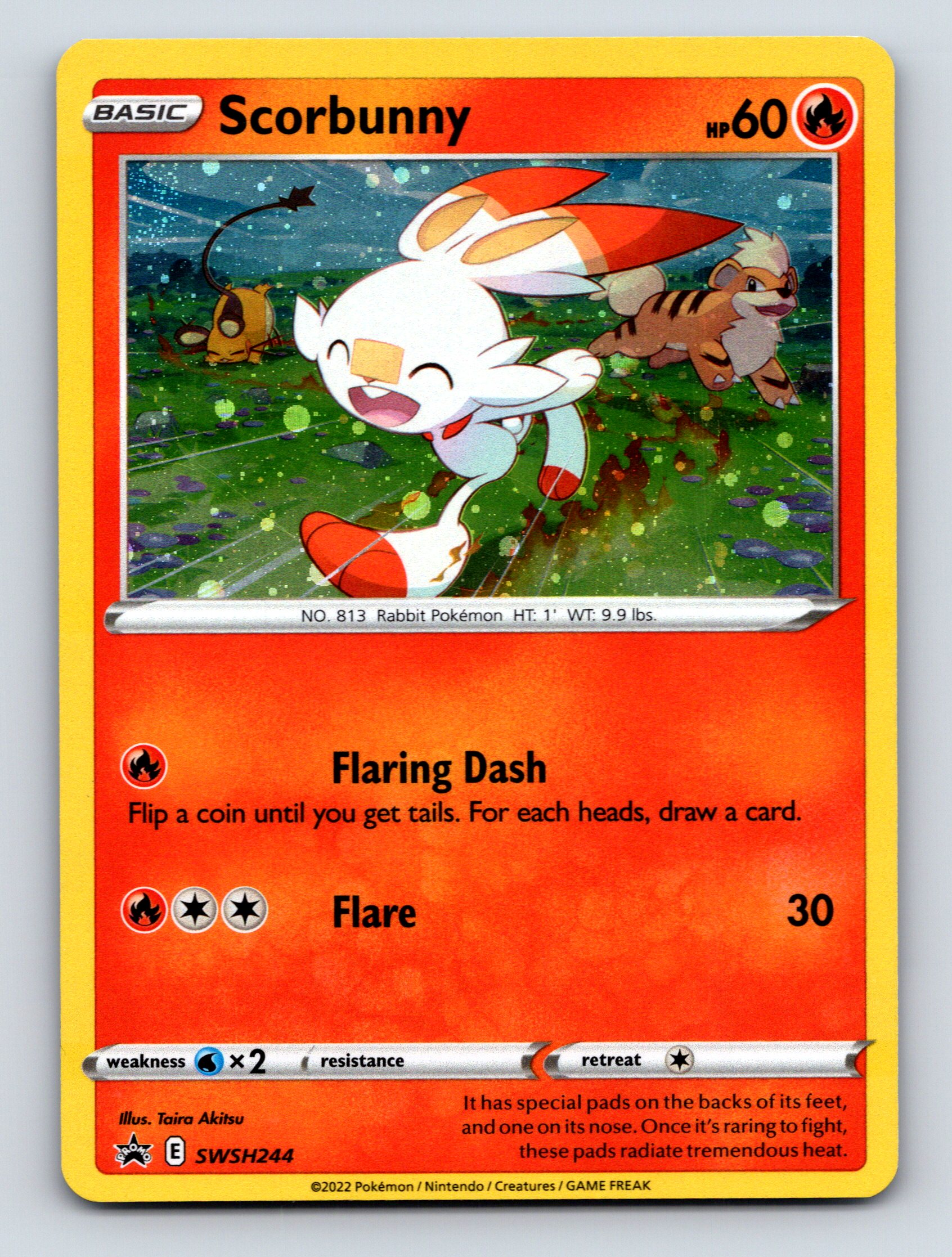 bunny pokemon card Scorbunny Pokemon TCG Card 031/202