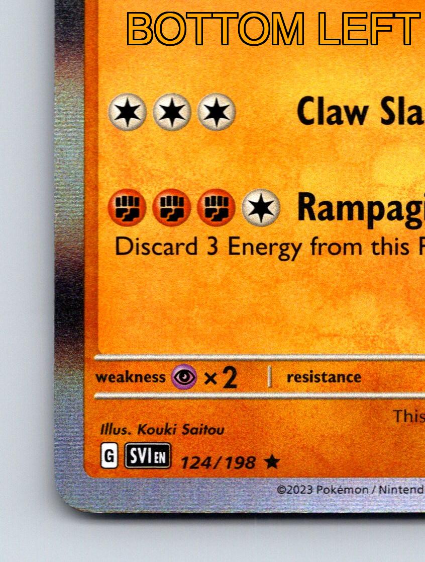 Basic Koraidon HP 130 Claw Slash Rampaging Fang Rarity Red Fiery