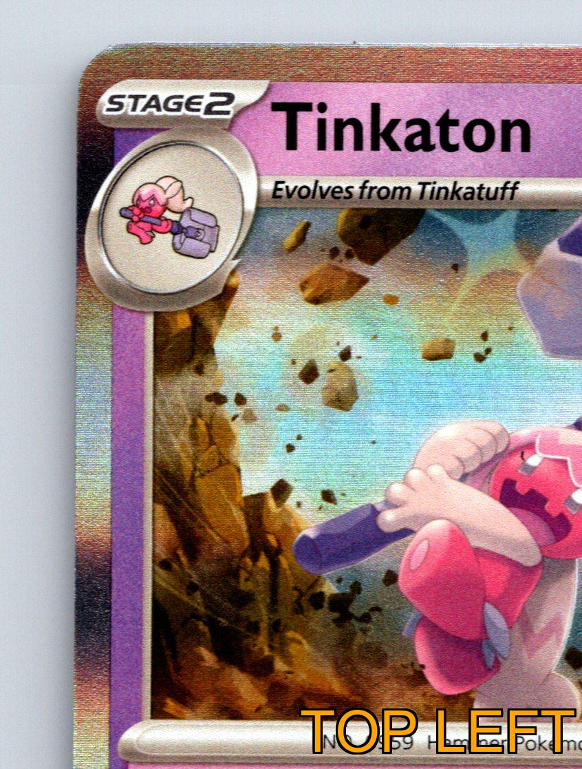 Pokémon Karte Stufe 2 Tinkaton HP 140 Material sammeln Fähigkeit Hellseher Pink - Bild 3 von 10