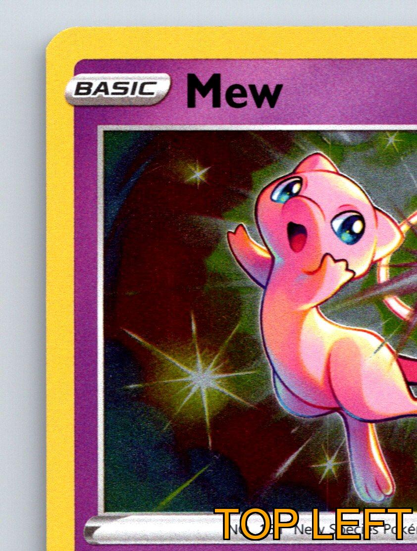 Basic Mew HP 60 Mysterious Tail Ability Psyshot Rarity Pink