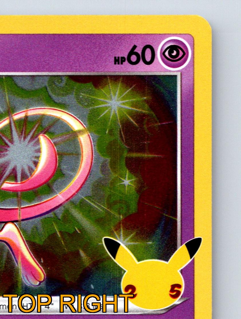 Basic Mew HP 60 Mysterious Tail Ability Psyshot Rarity Pink