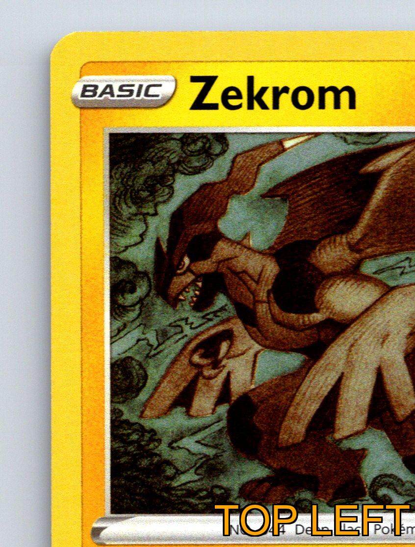Basic Zekrom HP 130 White Thunder Attack Rarity Yellow Pokémon | eBay