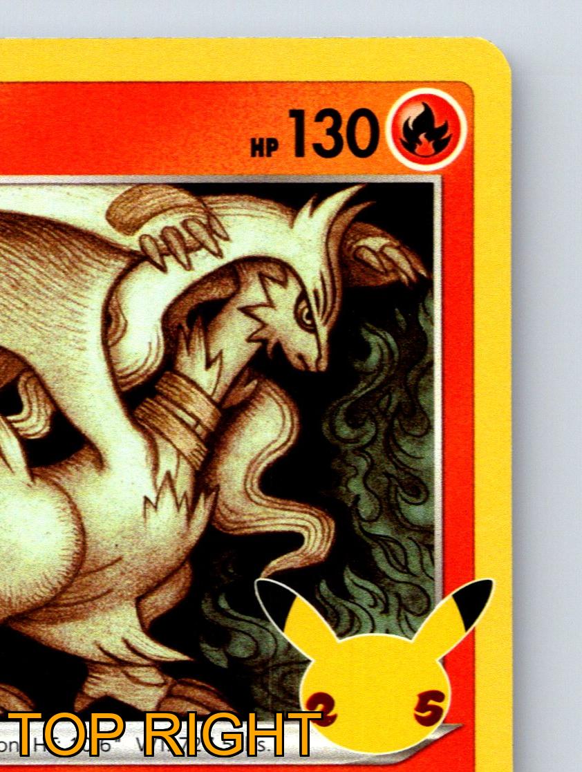 Basic Reshiram HP 130 Scorching Wind Black Flame Orange Fiery