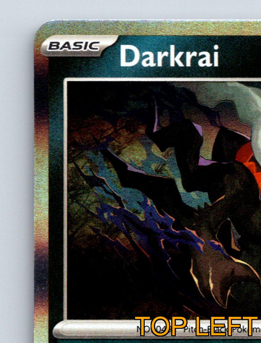 Basic Darkrai HP 130 Night Cyclone Attack Rarity Black PitchBlack