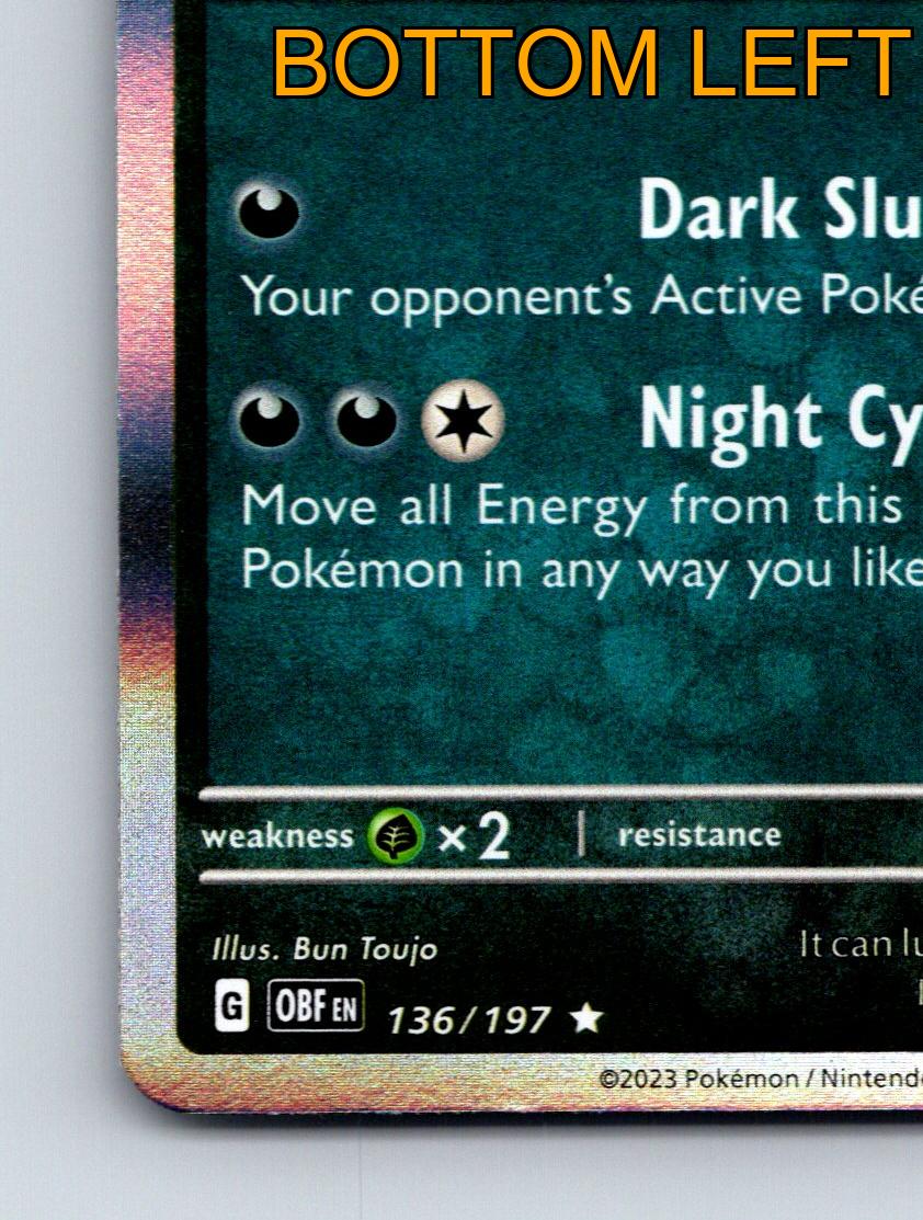Basic Darkrai HP 130 Night Cyclone Attack Dark Rarität Schwarz Mysteriös Pokémon - Bild 5 von 10