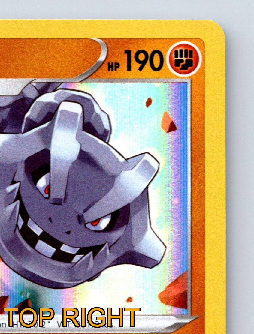 Stage 1 Steelix HP 190 Powerful Rage Earthquake Rarity Orange