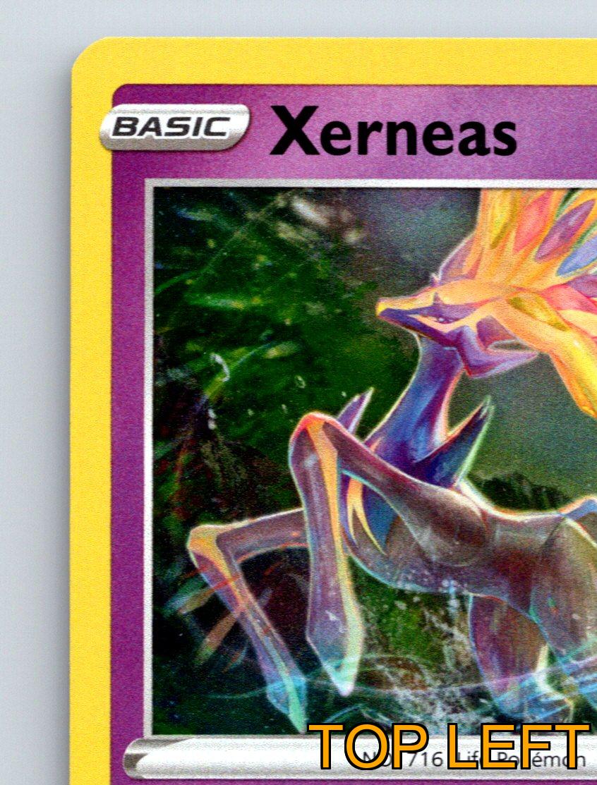 Basic Xerneas HP 120 Breath Of Life Attack Rarity Purple Vibrant Pokmon |  eBay