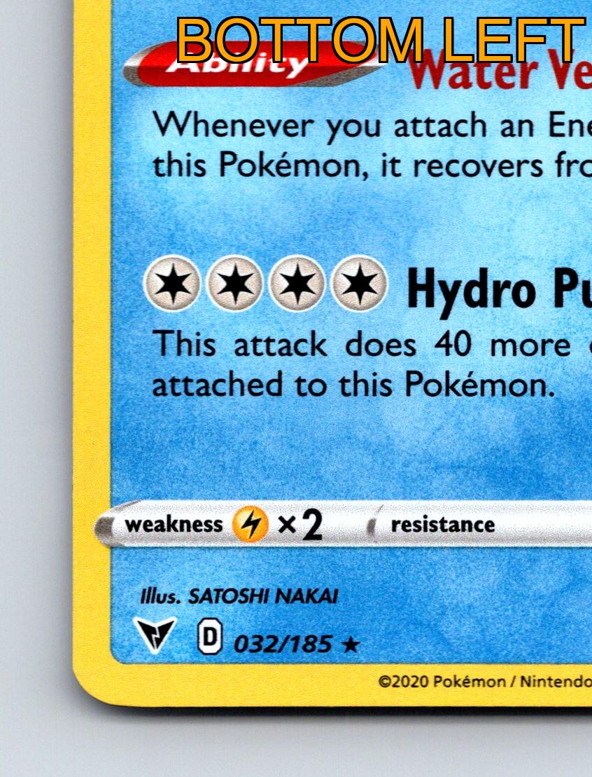 200 hp wailord pokemon card 032/185 Vivid Voltage Holo Rare Near Mint Water VeilWhenever you attach an Energy card from your hand to this Pokemon Wailord - 032/159 - Crown
