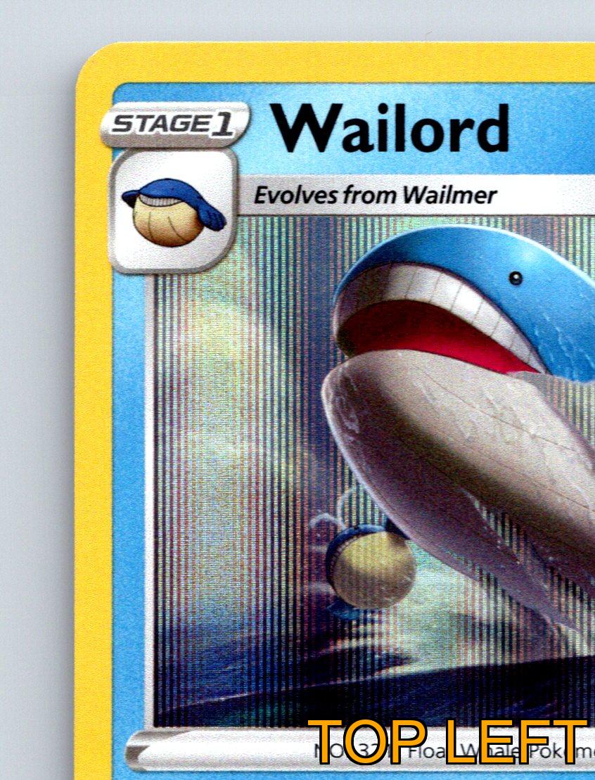 Stage 1 Wailord HP 200 Hydro Pump Attack Rarity Water Blue Card Pokmon |  eBay