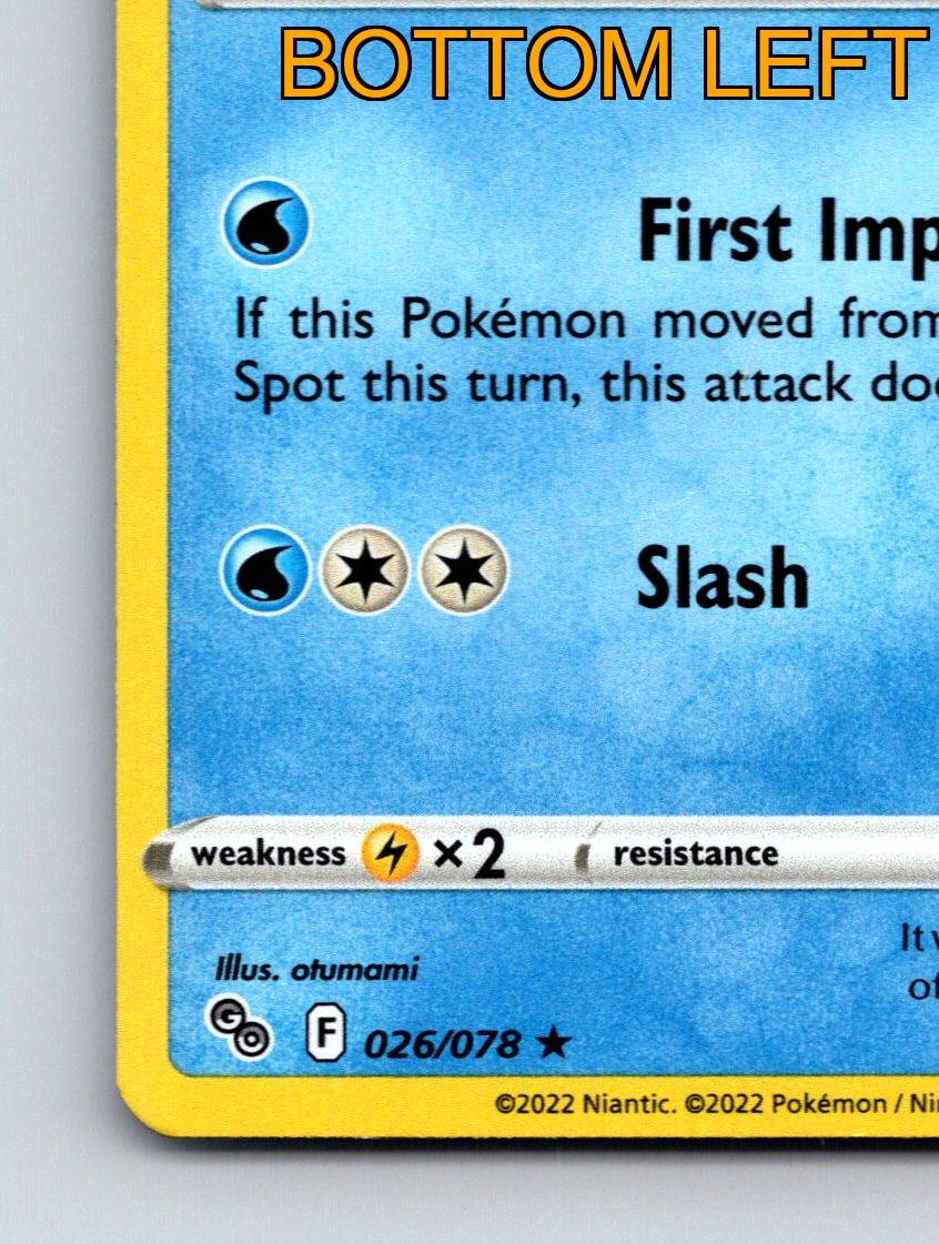 Stage 1 Golisopod HP 130 First Impression Attack Rarity Blue