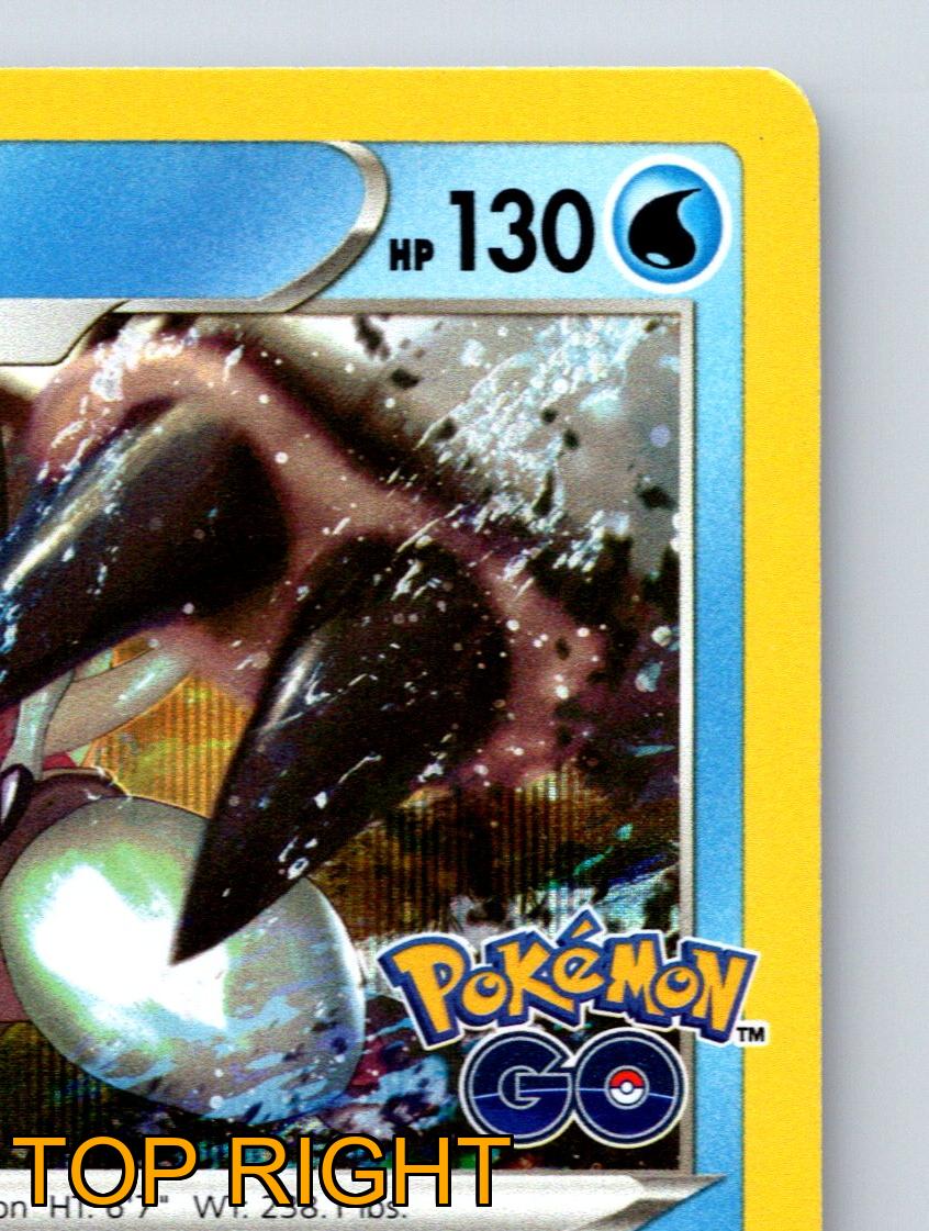 Stage 1 Golisopod HP 130 First Impression Attack Rarity Blue