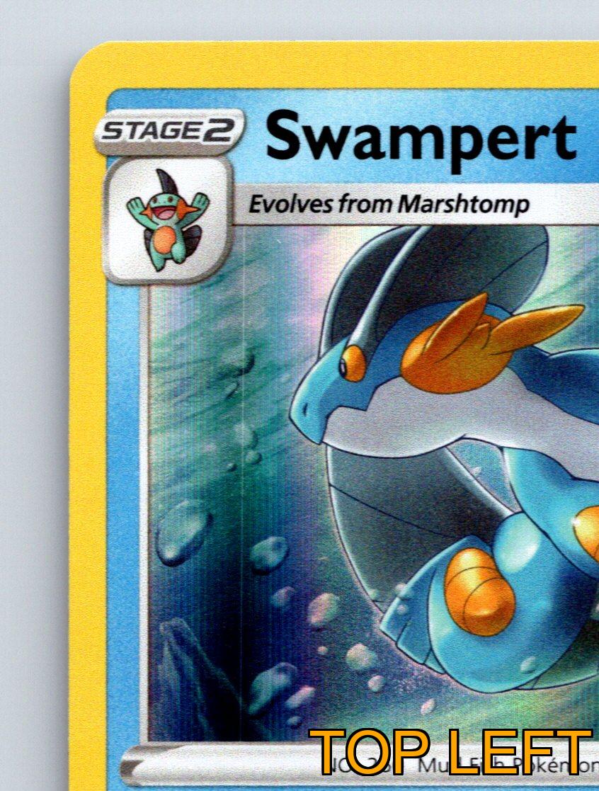 Stage 2 Swampert HP 170 Muddy Maker Earthquake Rarity Blue Pokémon