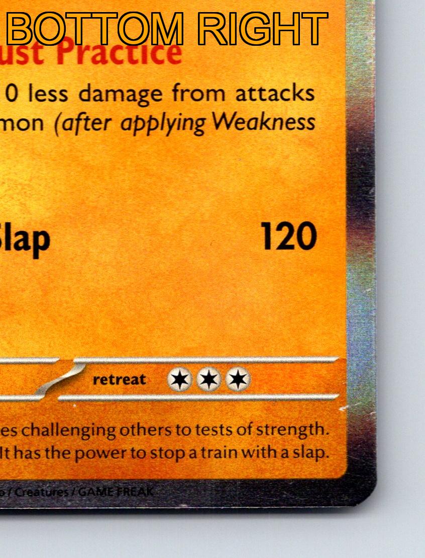 Stage 1 Hariyama HP 140 Rocket Slap Attack Rarity Orange Pokémon