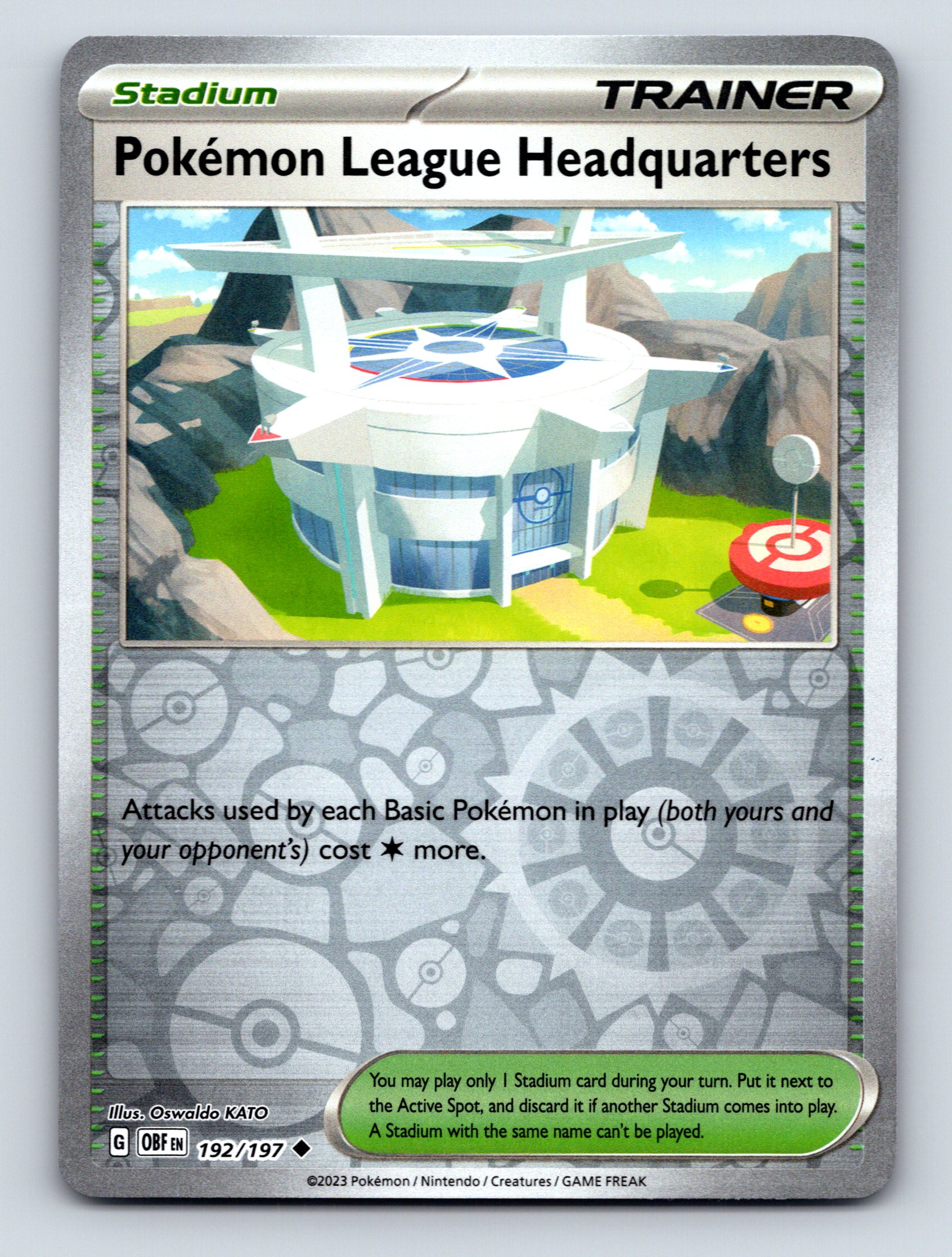 Trainer Stadium Pokémon League Headquarters Green Rarity Strategy