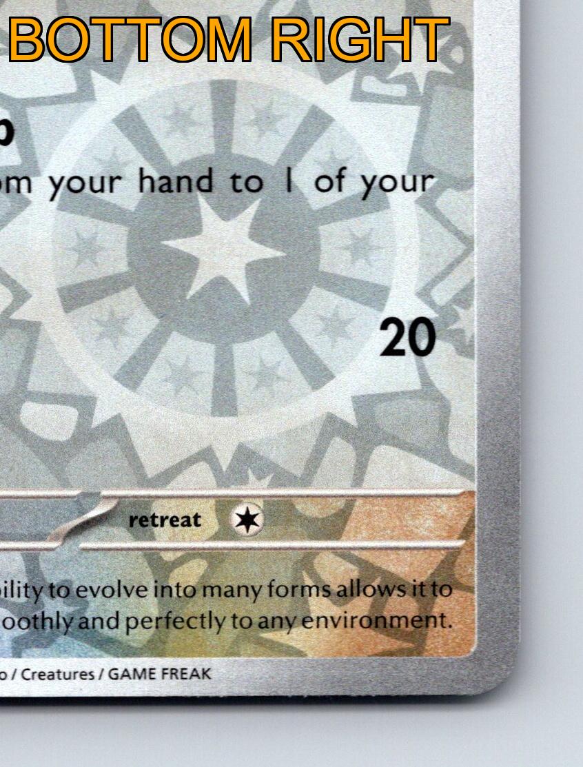 Pokémon Karte Basic Eevee HP 70 Cheer Up And Kick Attack Normal Grau - Bild 6 von 10