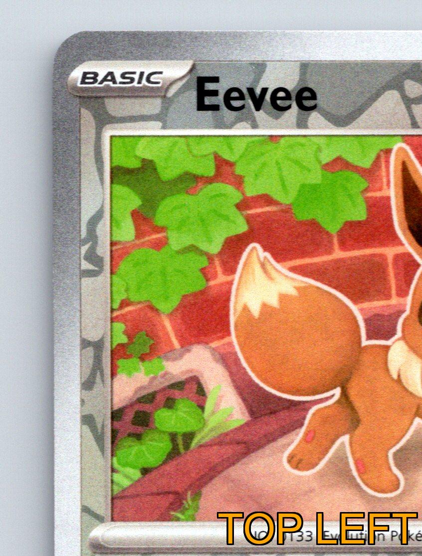 Pokémon Karte Basic Eevee HP 70 Cheer Up And Kick Attack Normal Grau - Bild 3 von 10