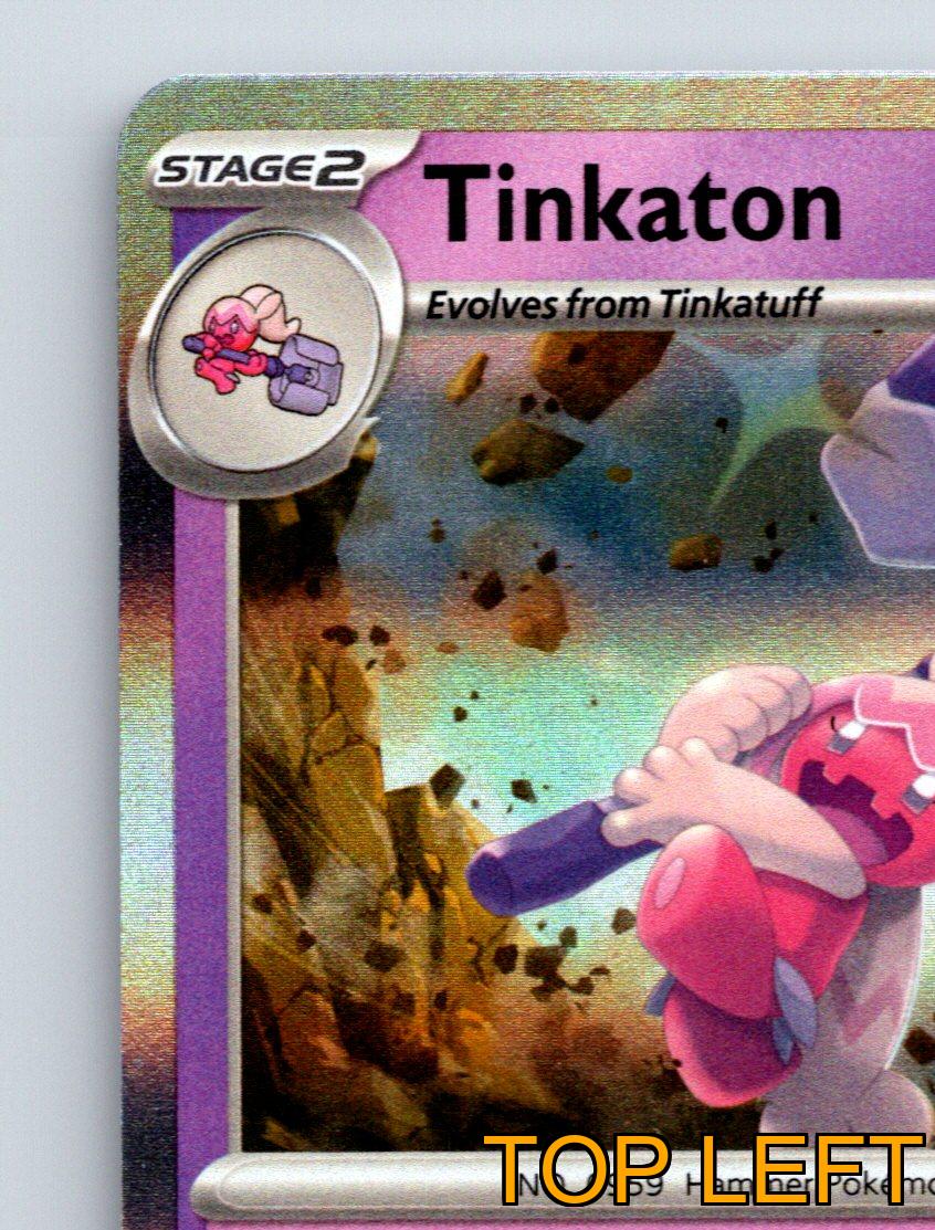 Stage Tinkaton HP 140 Special Hammer Attack Rarität Pink Pokémon Style - Bild 3 von 10