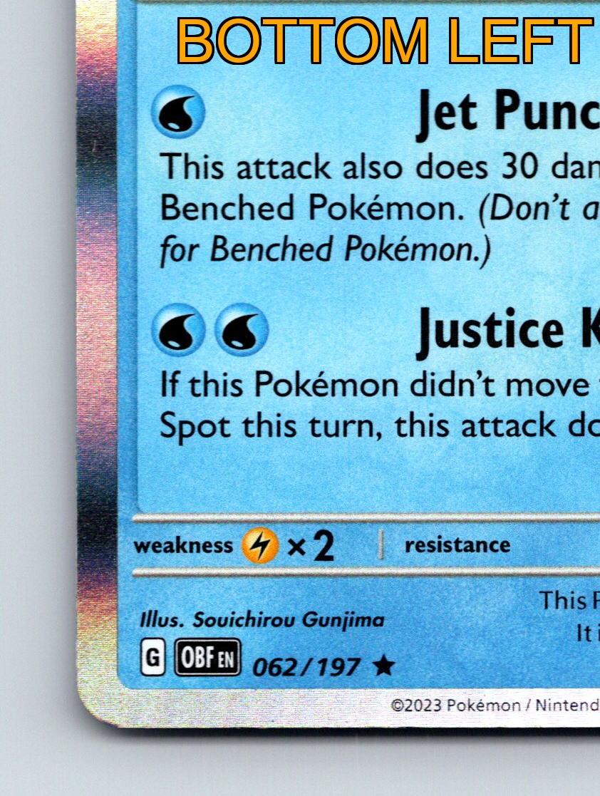 Stage 1 Palafin HP 150 Justice Kick Attack Rarity Blue Pokémon | eBay