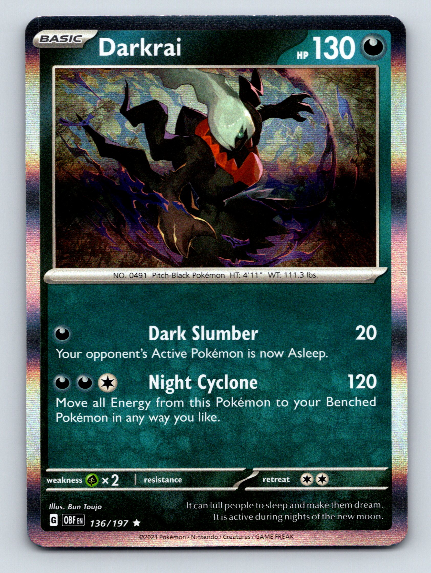 pokemon cards darkrai Darkrai-EX | Black & WhiteDark Explorers