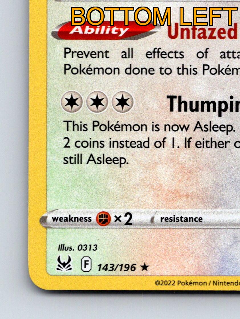 Pokémon Karte Basic Snorlax HP 150 Pochendes Schnarchen Rarität Bunt - Bild 5 von 10