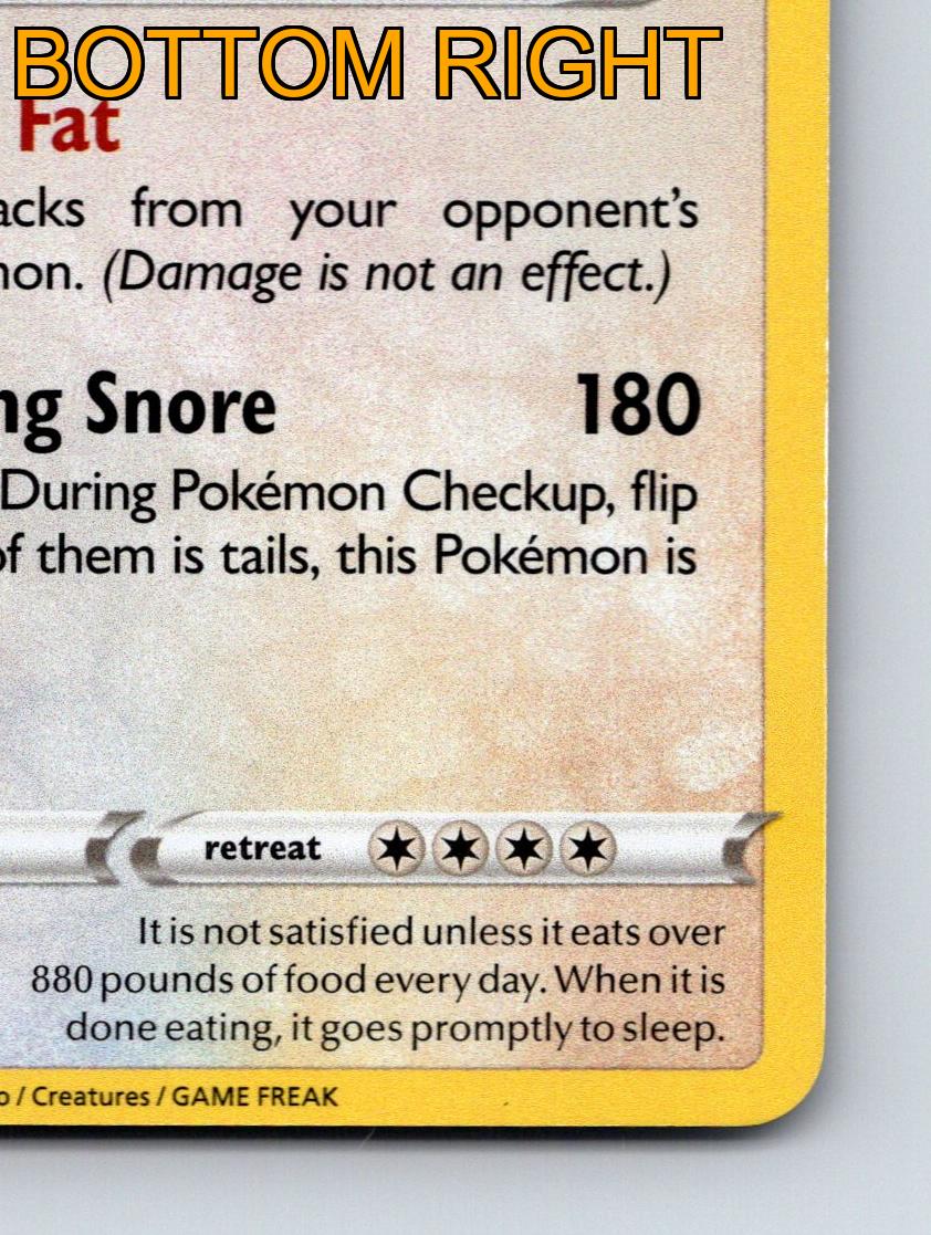 Pokémon Karte Basic Snorlax HP 150 Pochendes Schnarchen Rarität Bunt - Bild 6 von 10