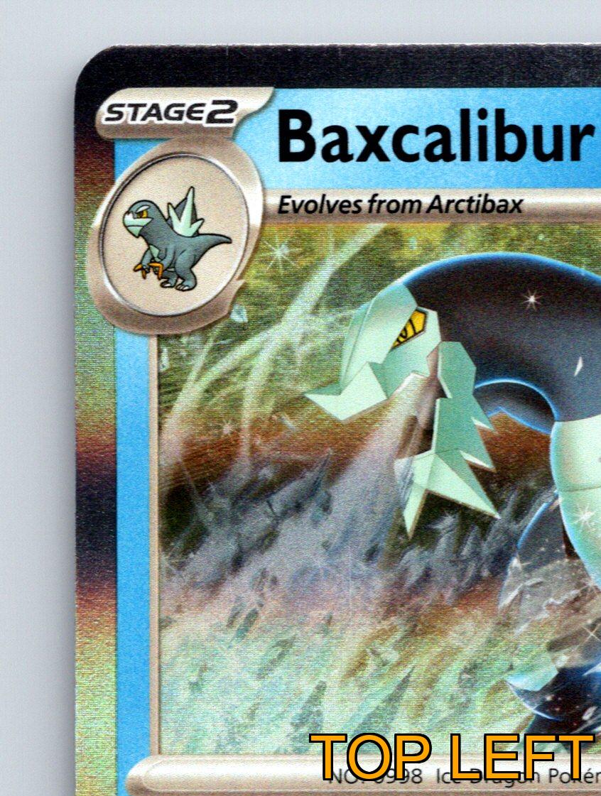 Stage 2 Baxcalibur HP 160 Super Cold Ability Blue Ice Dragon Pokémon - Picture 3 of 10