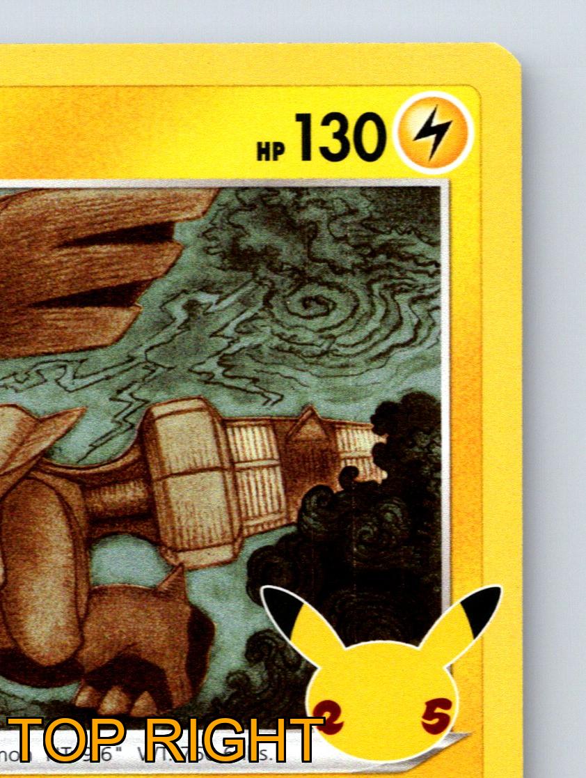 Basic Zekrom HP 130 Field Crush White Thunder Rarity Yellow