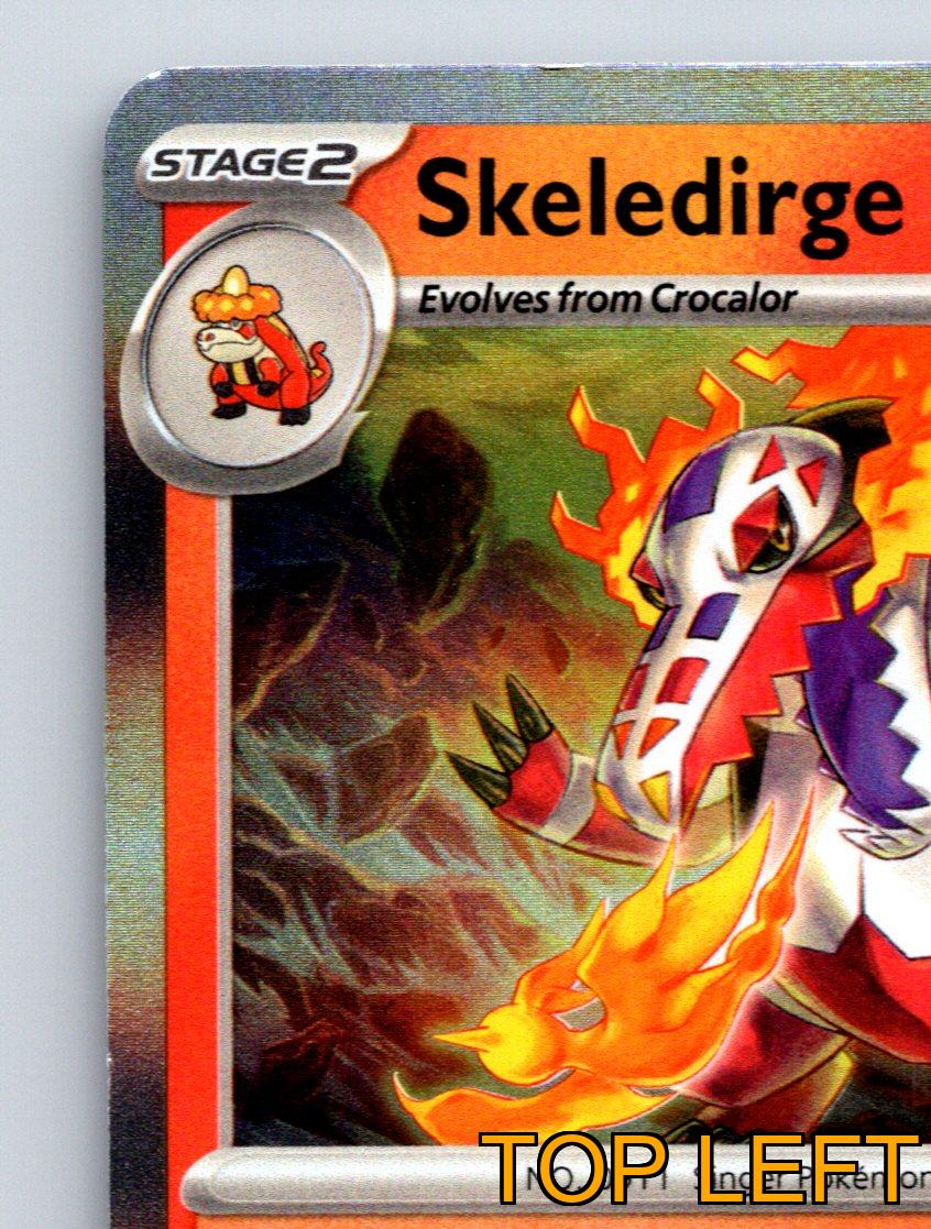 Stufe 2 Skeledirge HP 180 Passionate Singing Attack Rare Red Pokémon - Bild 3 von 10