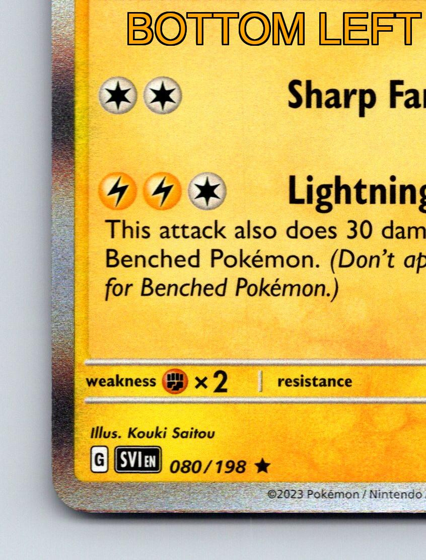 Basic Miraidon HP 120 Lightning Laser Attack Rarity Yellow Pokémon Card - Picture 5 of 10