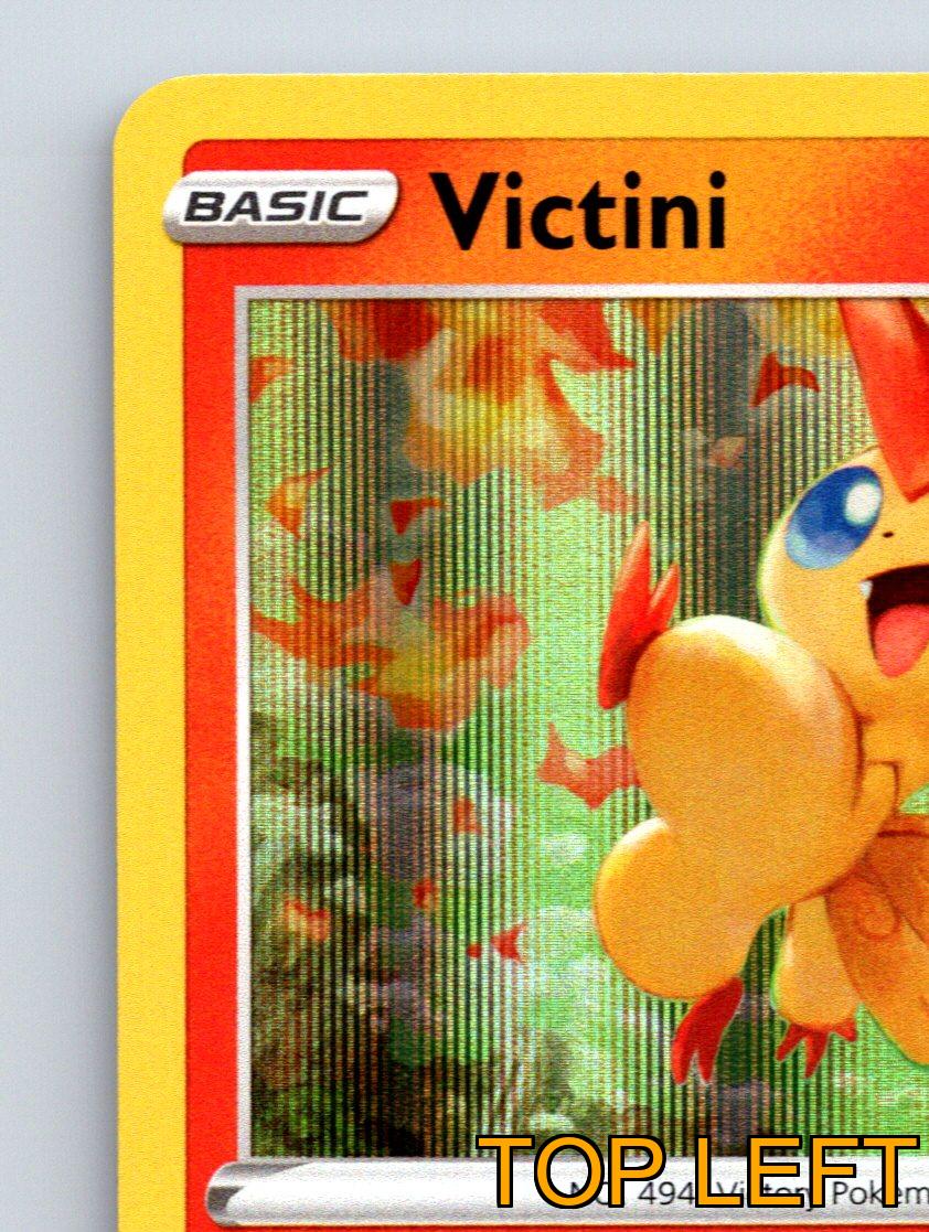 Victini HP60 トレーディングカード Basic Victini HP 60 Victory Dive Attack Star Green Pokémon