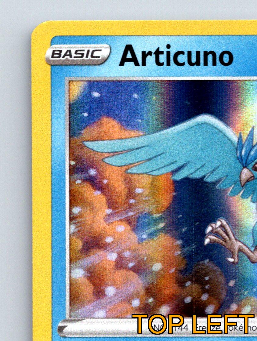 Basic Articuno HP 110 Wild Freeze Attack Rarity Blue Pokémon Card