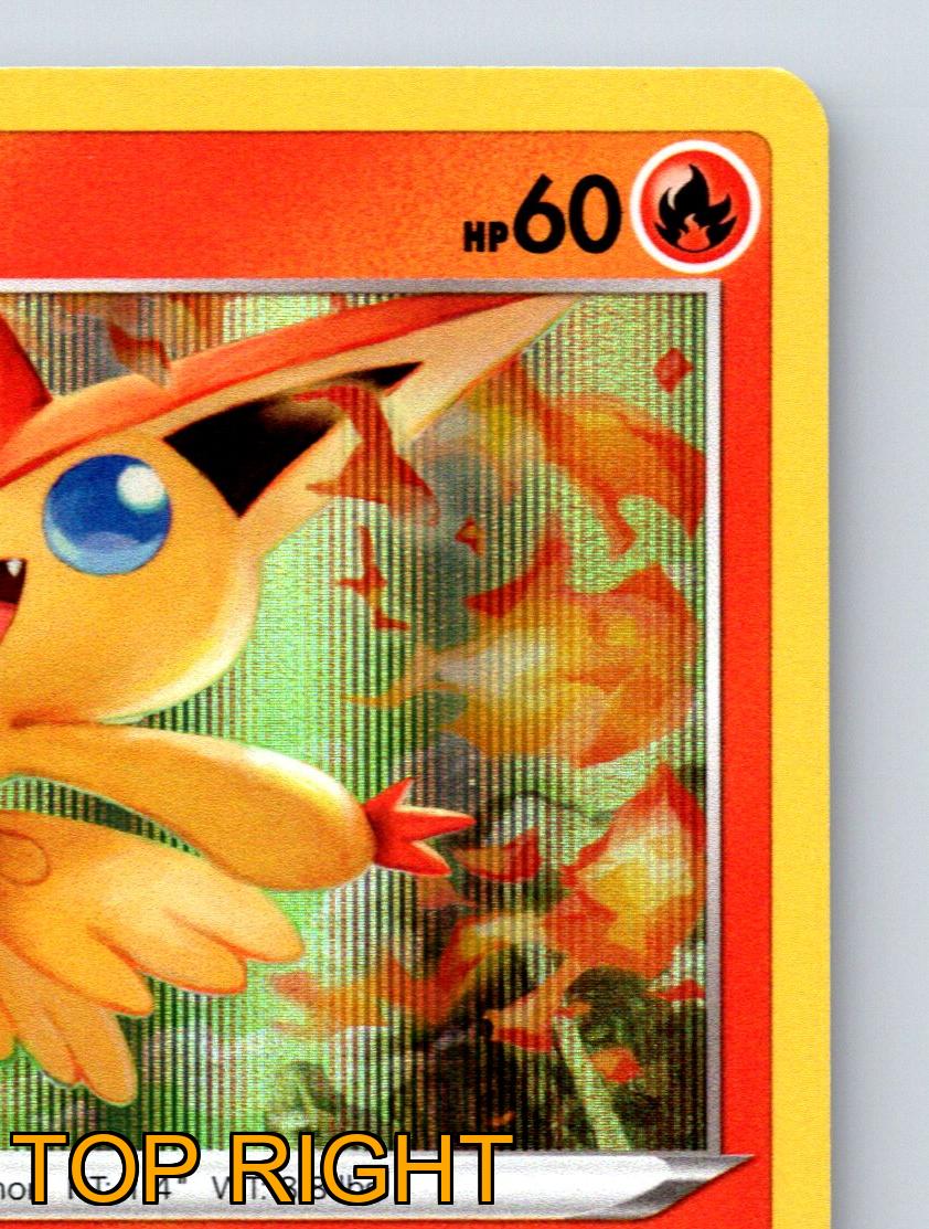 Basic Victini HP 60 Victory Dive Attack Rarity Vibrant Orange