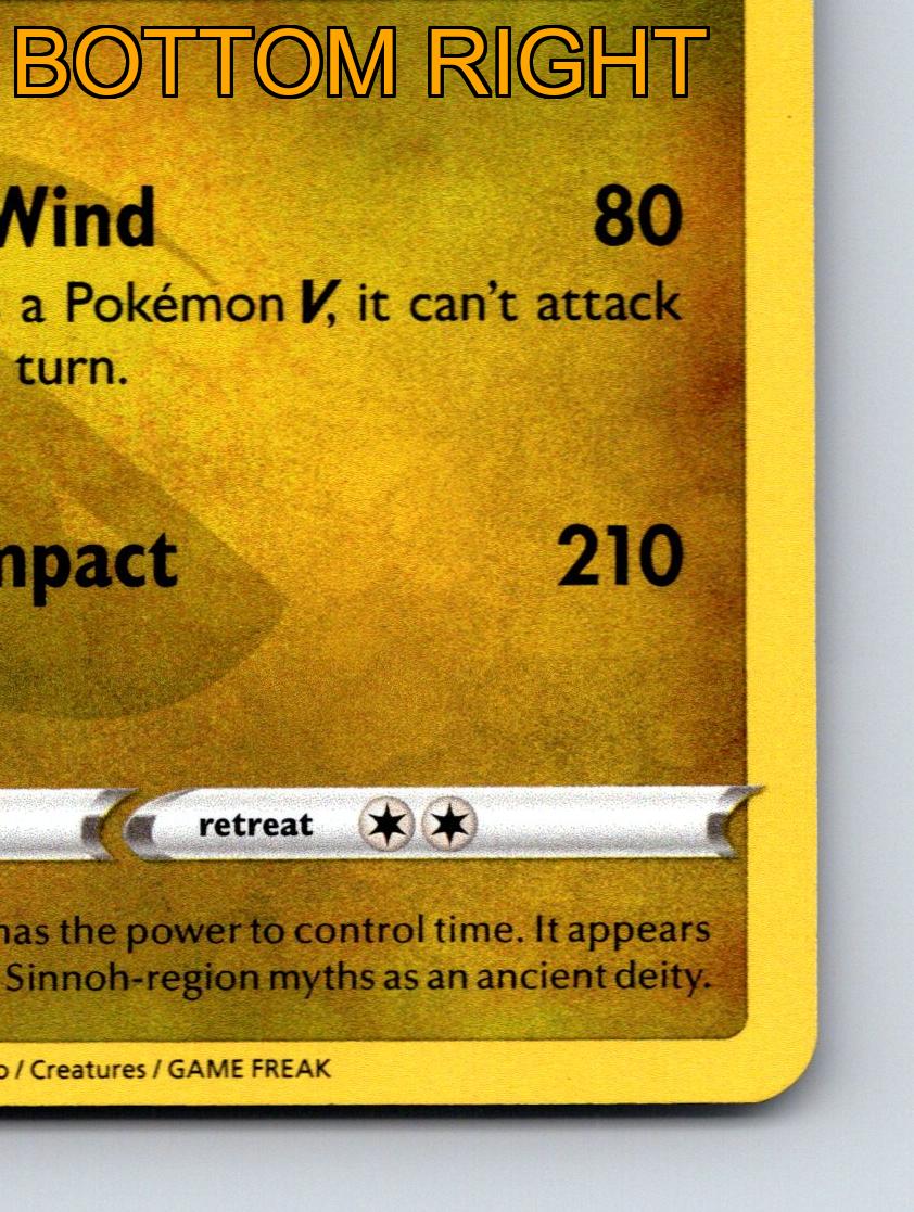 Basic Dialga HP 130 Single Strike Chrono Wind Heavy Impact Gold