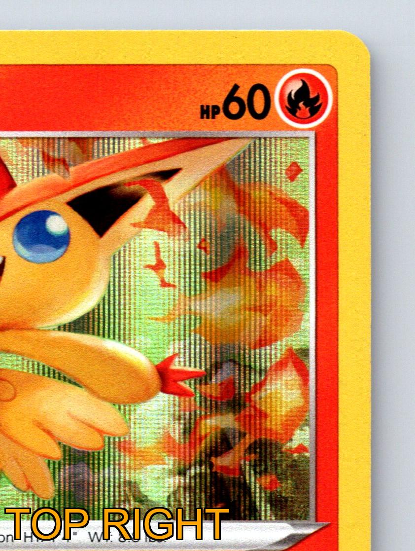 Basic Victini HP 60 Victory Dive Attack Rarity Vibrant Red Pokémon - Picture 4 of 10