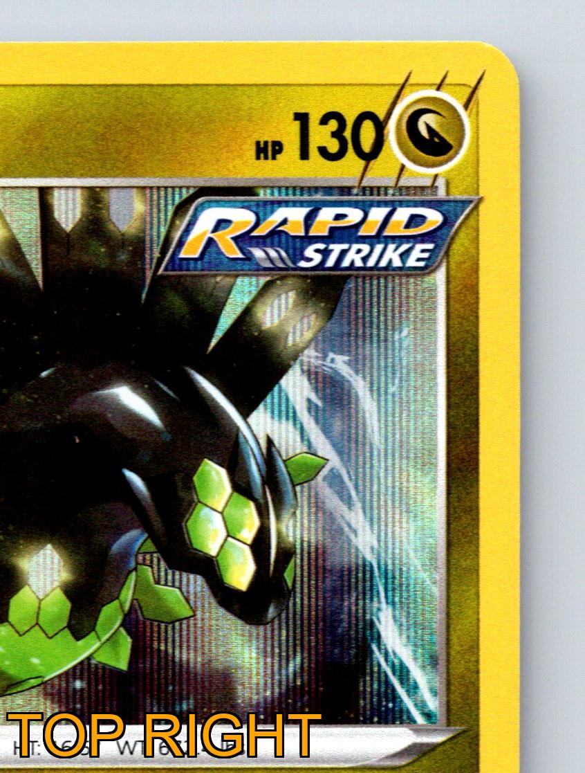 Basic Zygarde HP 130 Rapid Strike Judgment Surge Rare Yellow
