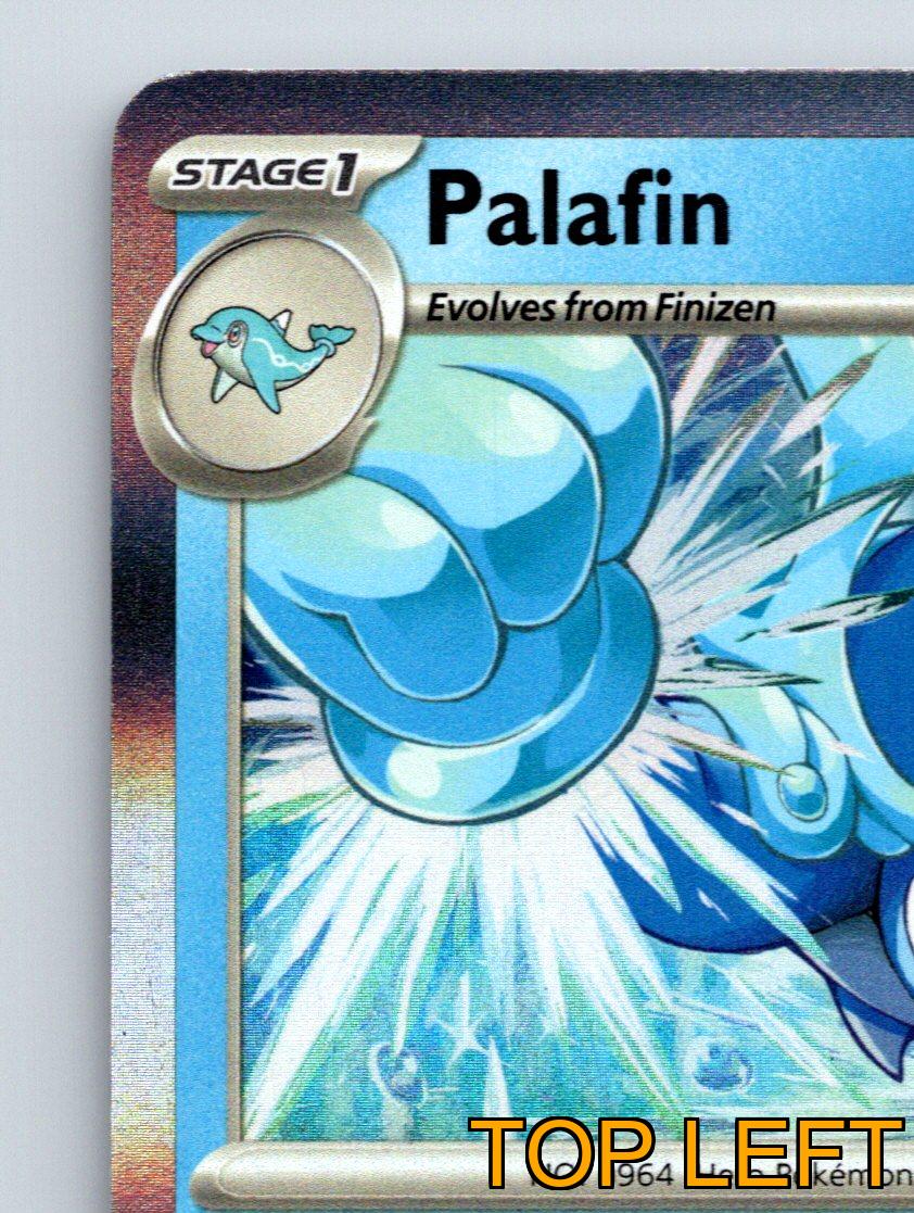 Stage 1 Palafin HP 150 Jet Punch Attack Rarity Blue Pokémon Card