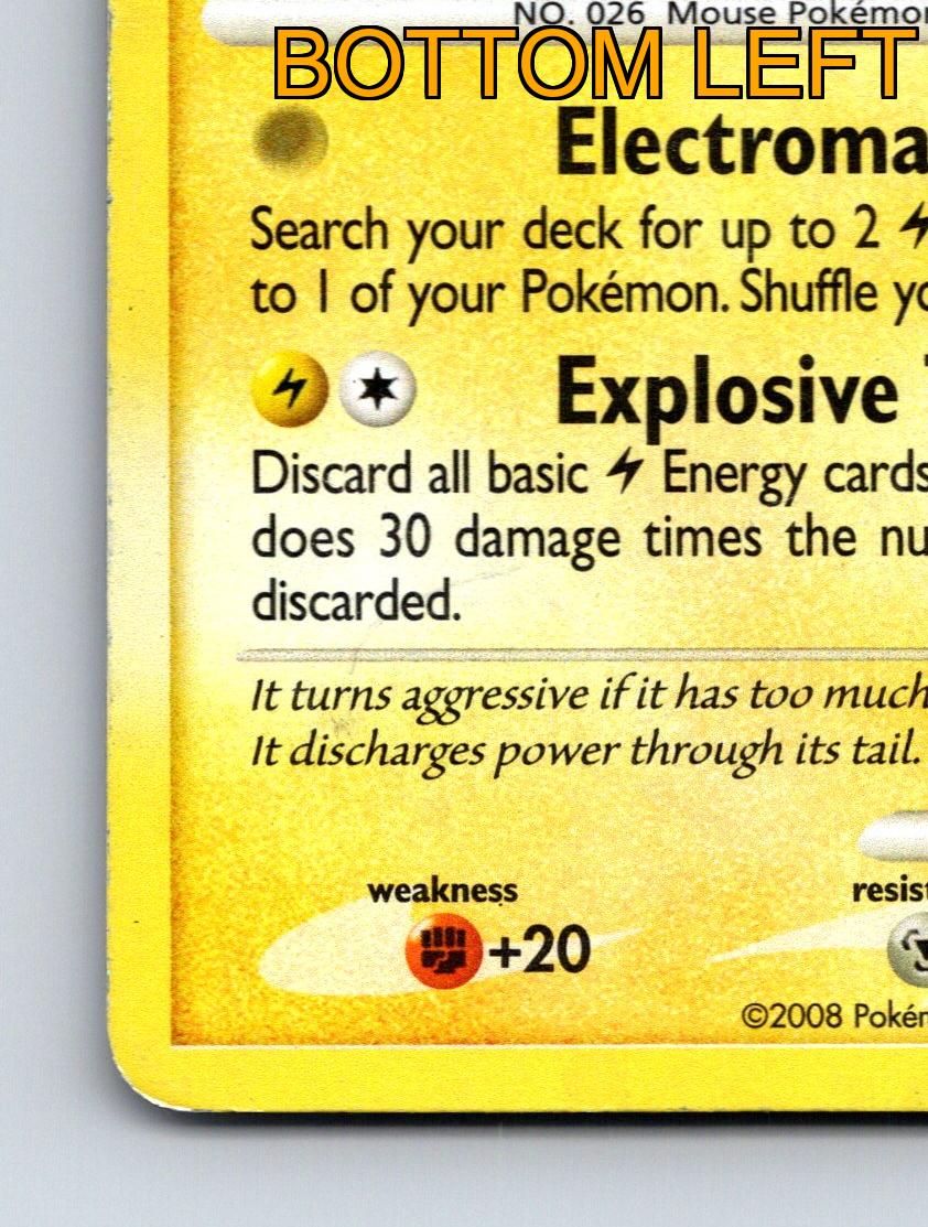 Stufe 1 Raichu HP 90 Explosive Donnerangriff Maus Pokémon Gelb - Bild 5 von 10