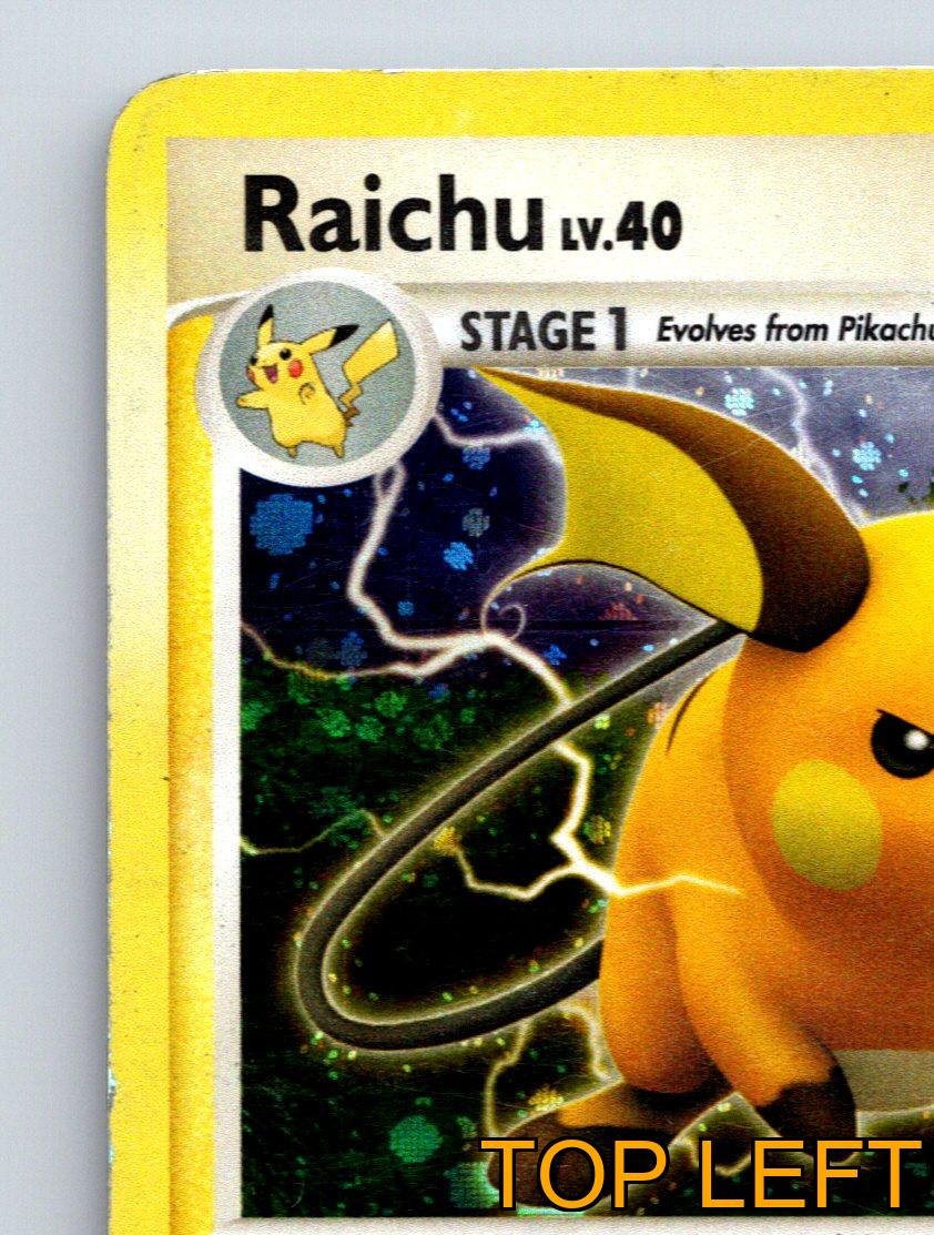 Stufe 1 Raichu HP 90 Explosive Donnerangriff Maus Pokémon Gelb - Bild 3 von 10