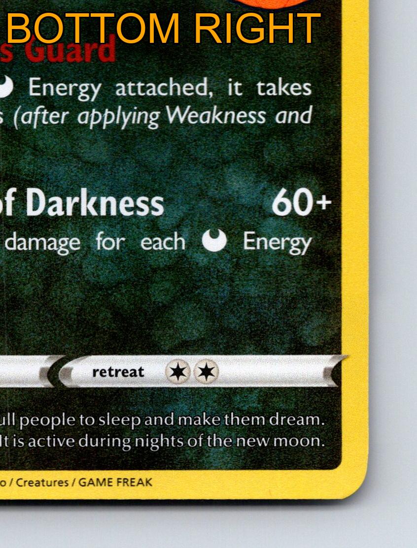 Basic Darkrai HP 120 Darkness Guard Fähigkeit Rare Schwarz Pokémon Wirbel - Bild 6 von 10