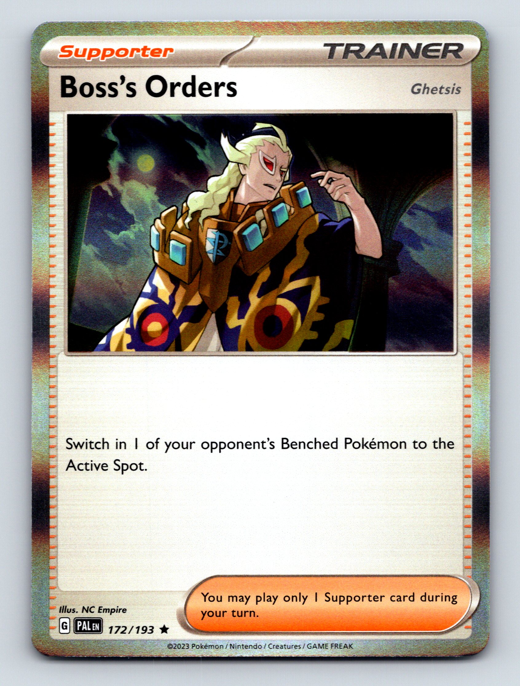 ghetsis pokemon card POKÉMON CARD GAME sv1a 095/073 SR main image 1