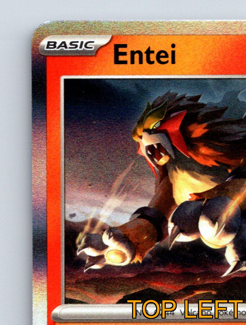 Pokémon Karte Basic Entei HP 130 Blaze Ball Angriff Rarität Feurig Rot - Bild 3 von 10