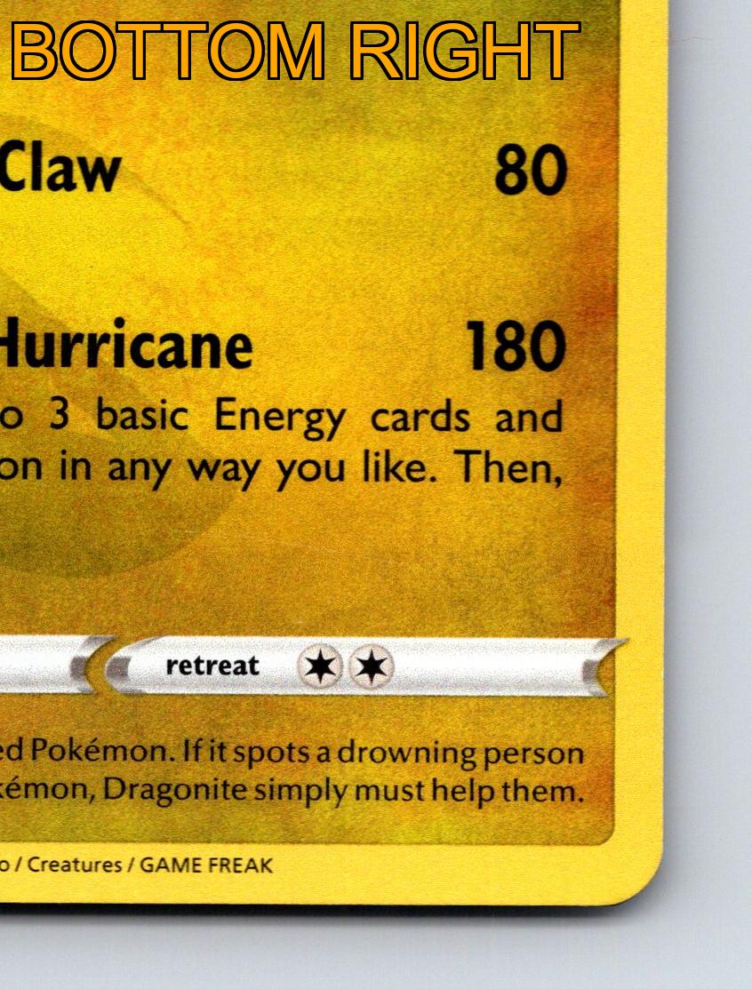 Stage 2 Dragonite HP 160 Dragon Claw Attack Rarity Yellow Vibrant