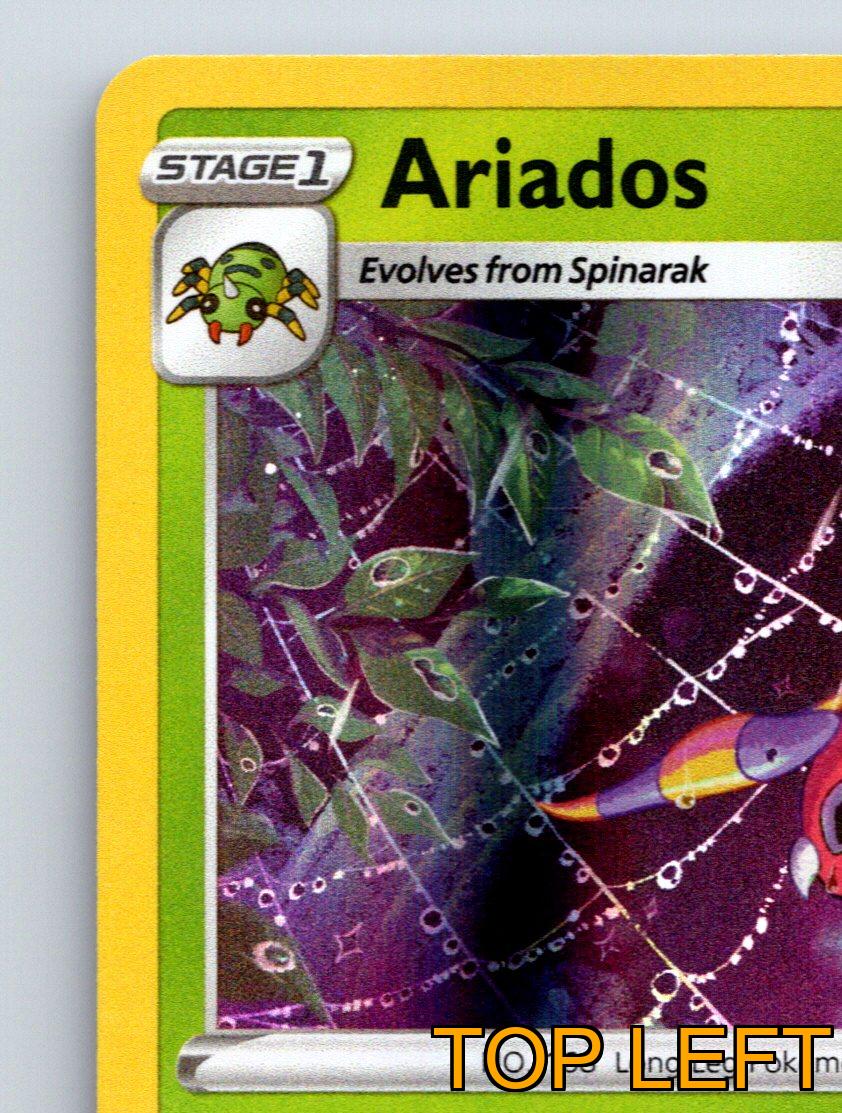 Stage 1 Ariados HP 90 Hidden Threads Ability Pierce Attack Green Pokémon