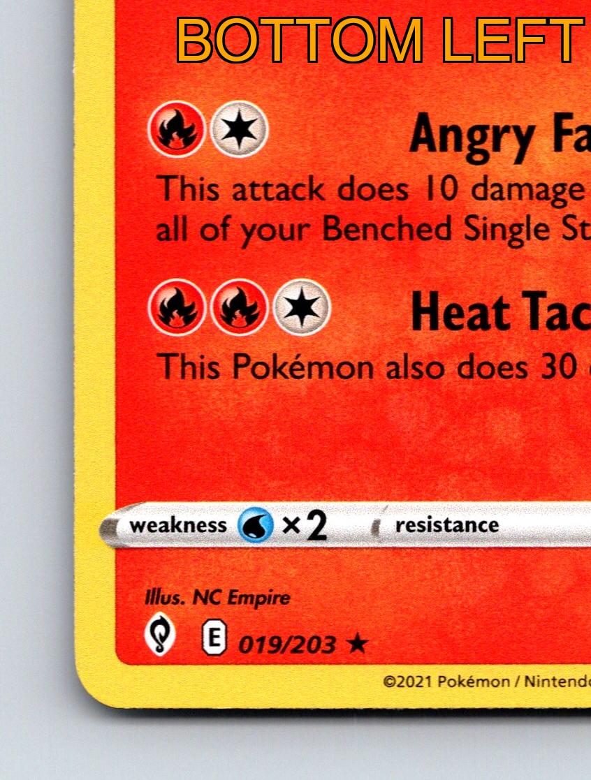 Basic Entei HP 120 Angry Fang Attack Rarity Red Colorful Pokémon