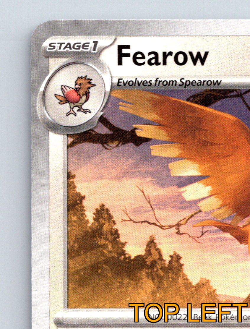 Stage 1 Fearow HP 90 Beak Catch Speed Dive Rarity Colorless